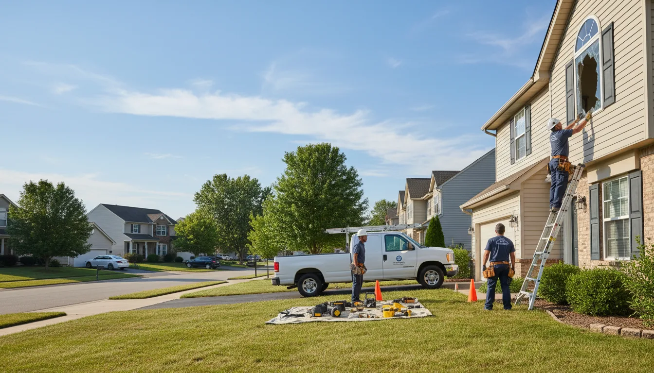 Expert window installer providing residential service in Holcomb, MS